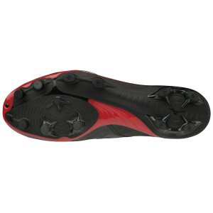 Mizuno Rebula 3 Japan Ποδοσφαιρικα Παπουτσια Ανδρικα - Μαυρα